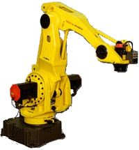 FANUC robot logo/graphic