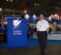 rs tech at Yaskawa booth